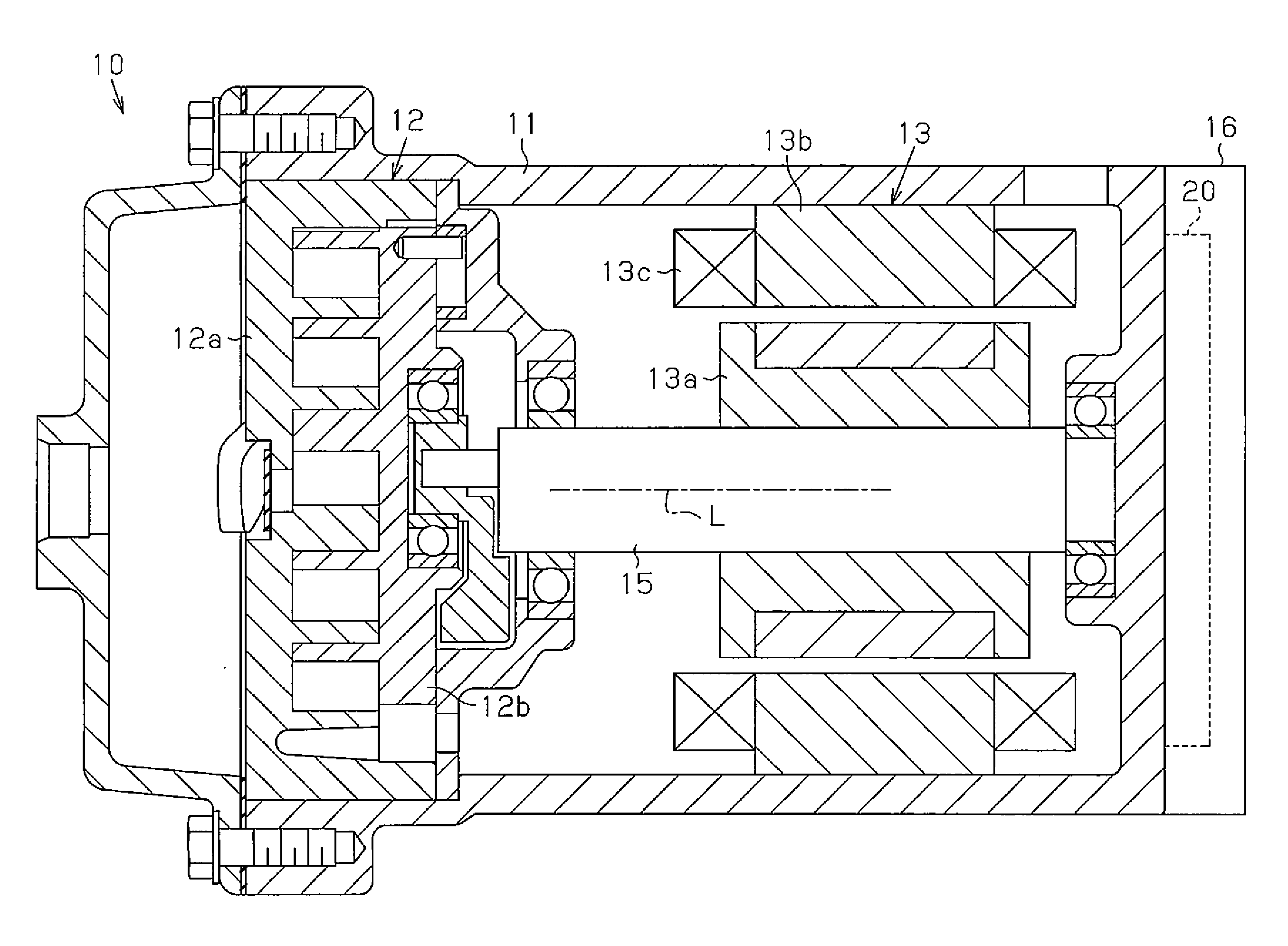 Motor-driven compressor