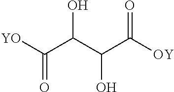 Thermoplastic melt-mixed composition with polyacid metal salt heat stabilizer