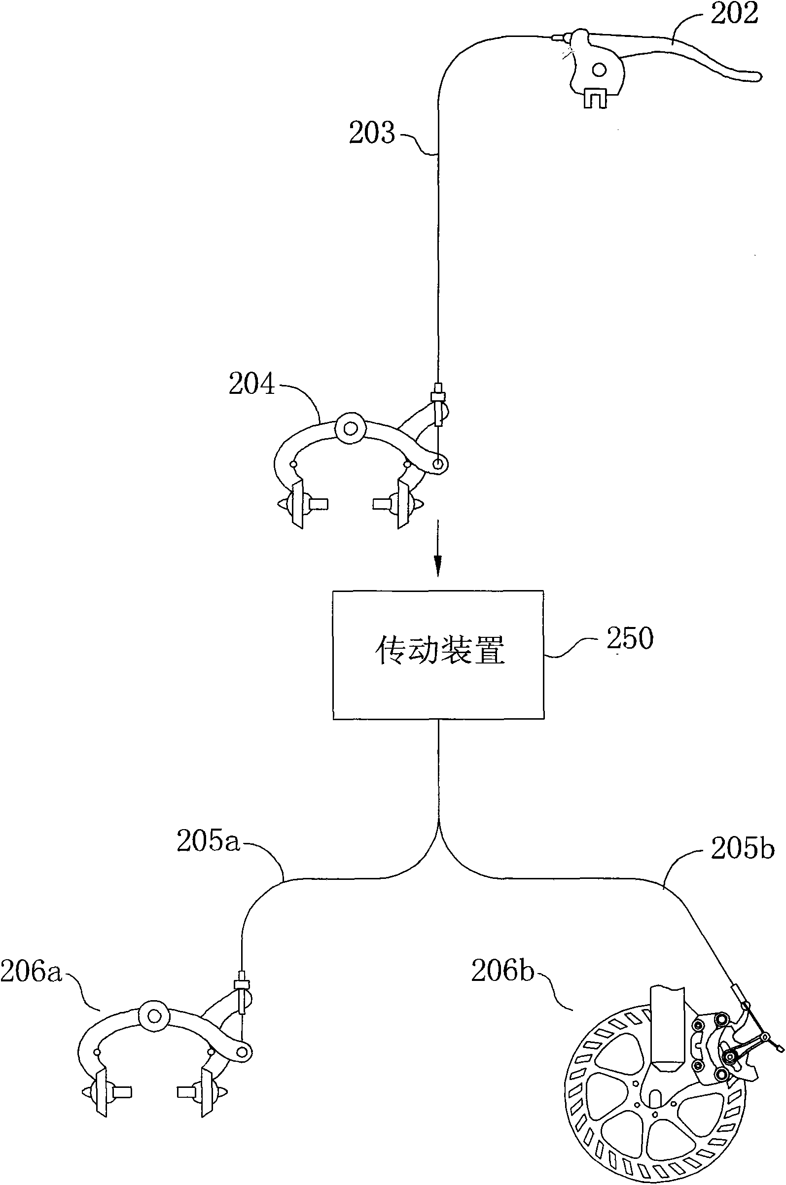 Brake system and method and two-wheeled vehicle using the same