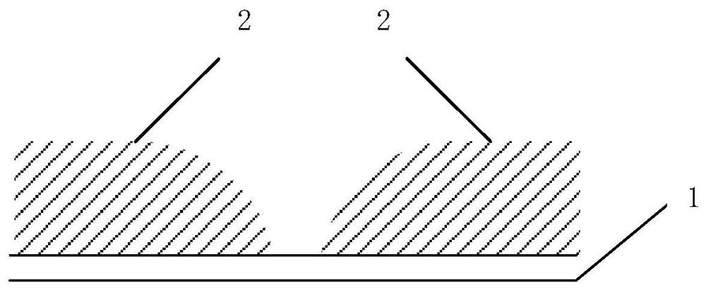 A process for manufacturing a 0.15-micron T-shaped grid