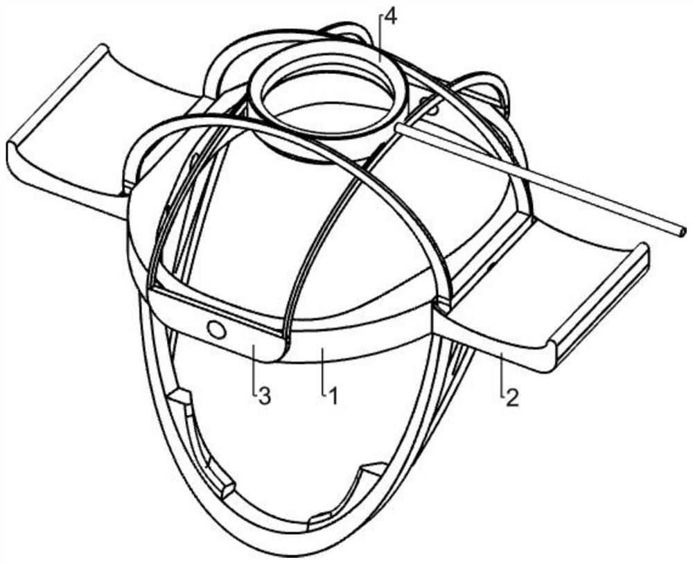 Head operation compression hemostat