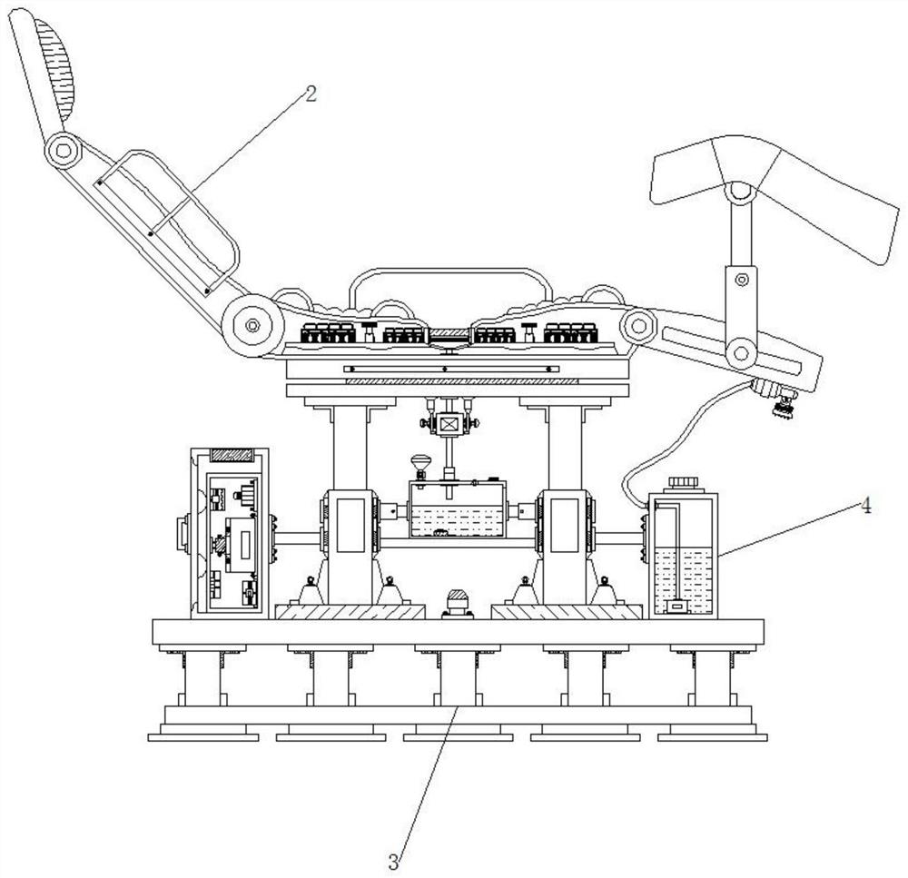 Excrement spilling and leaking prevention auxiliary device for enteroscopy