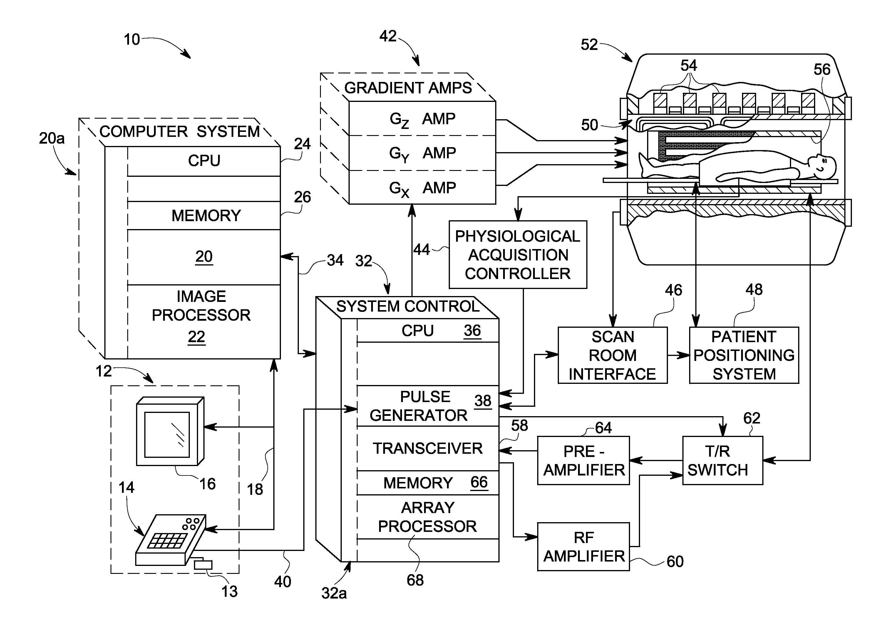 System and method for prospective correction of high order eddy-current-induced distortion in diffusion-weighted echo planar imaging