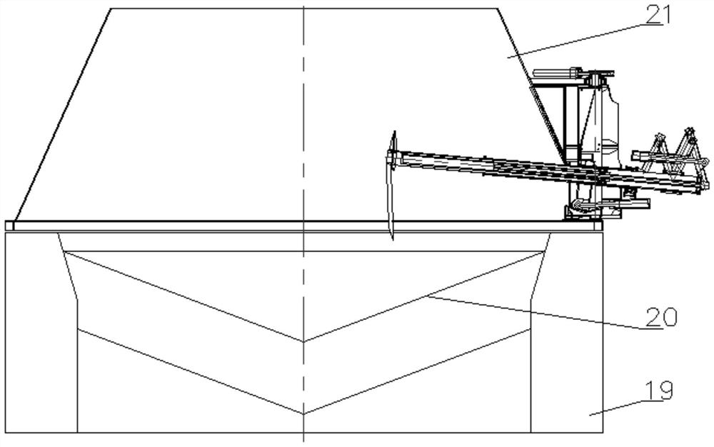 Manipulator of vertical sintering machine and application method thereof