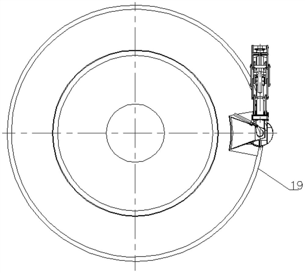 Manipulator of vertical sintering machine and application method thereof