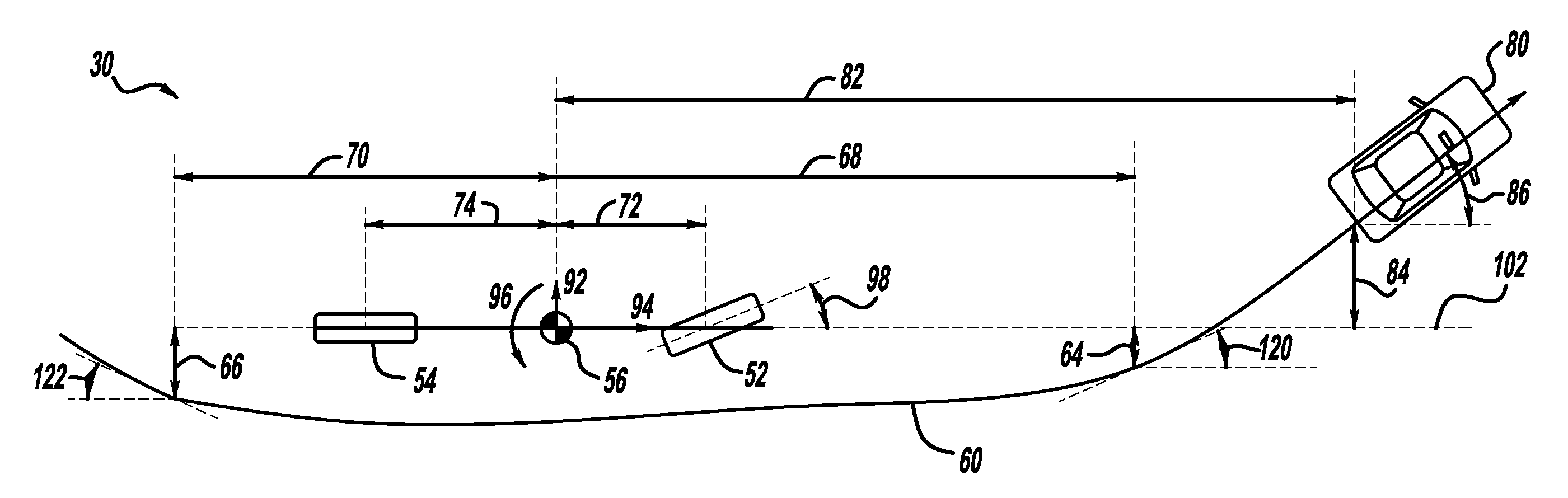 Lane fusion system using forward-view and rear-view cameras