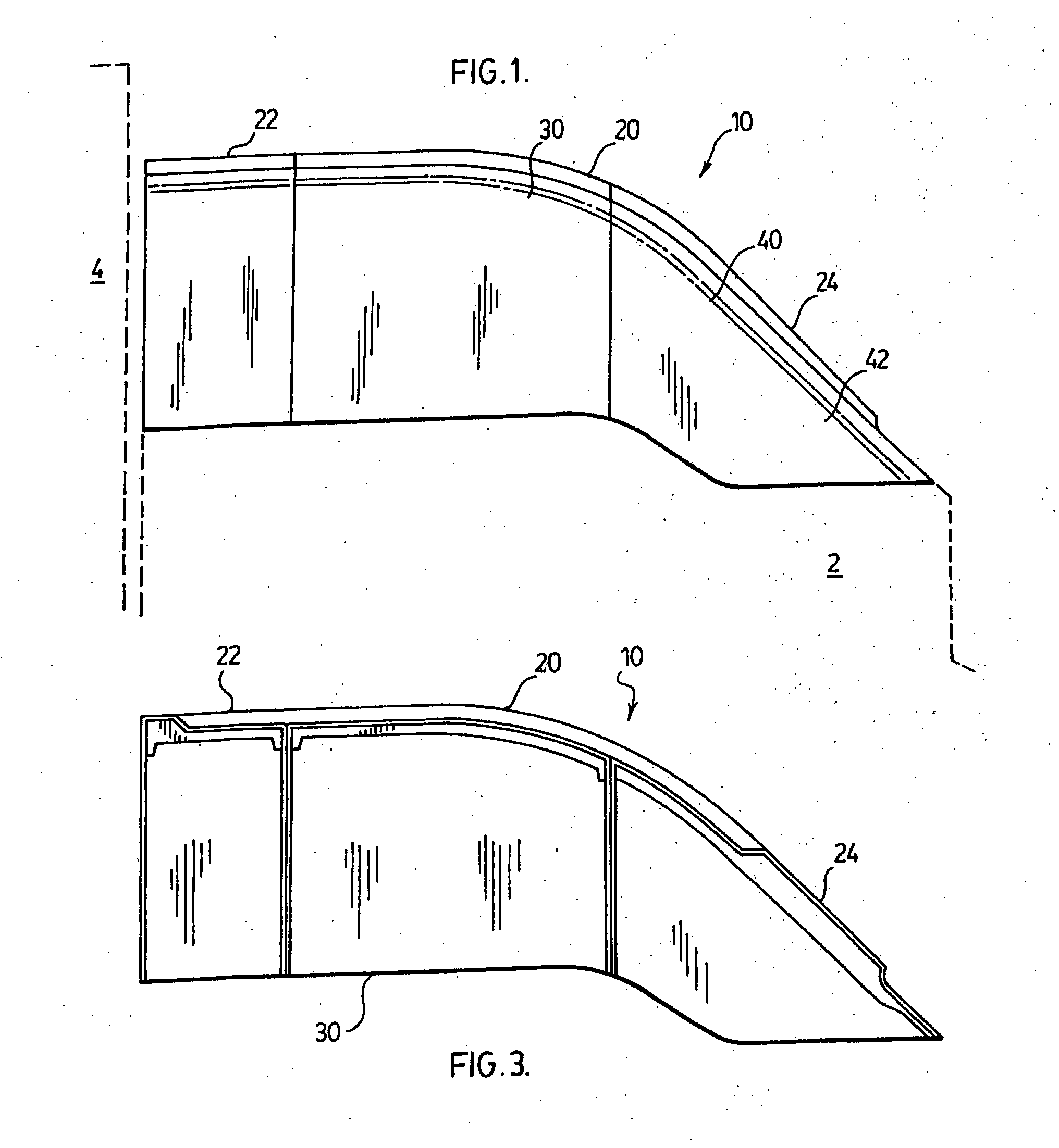 Modular wind deflector for a truck