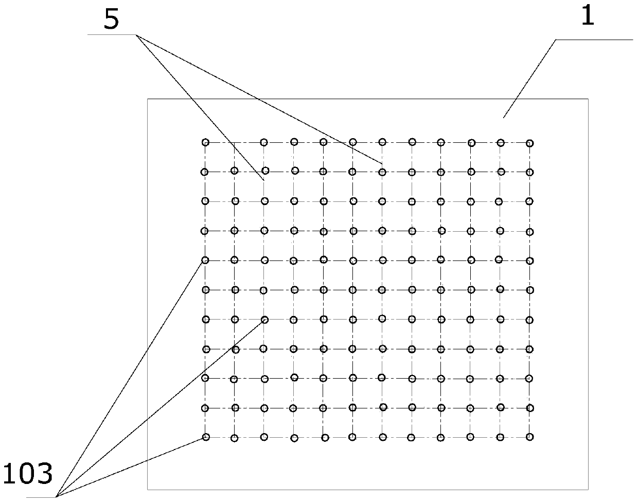 Auxiliary device for braiding disc long knot and method for braiding disc long knot