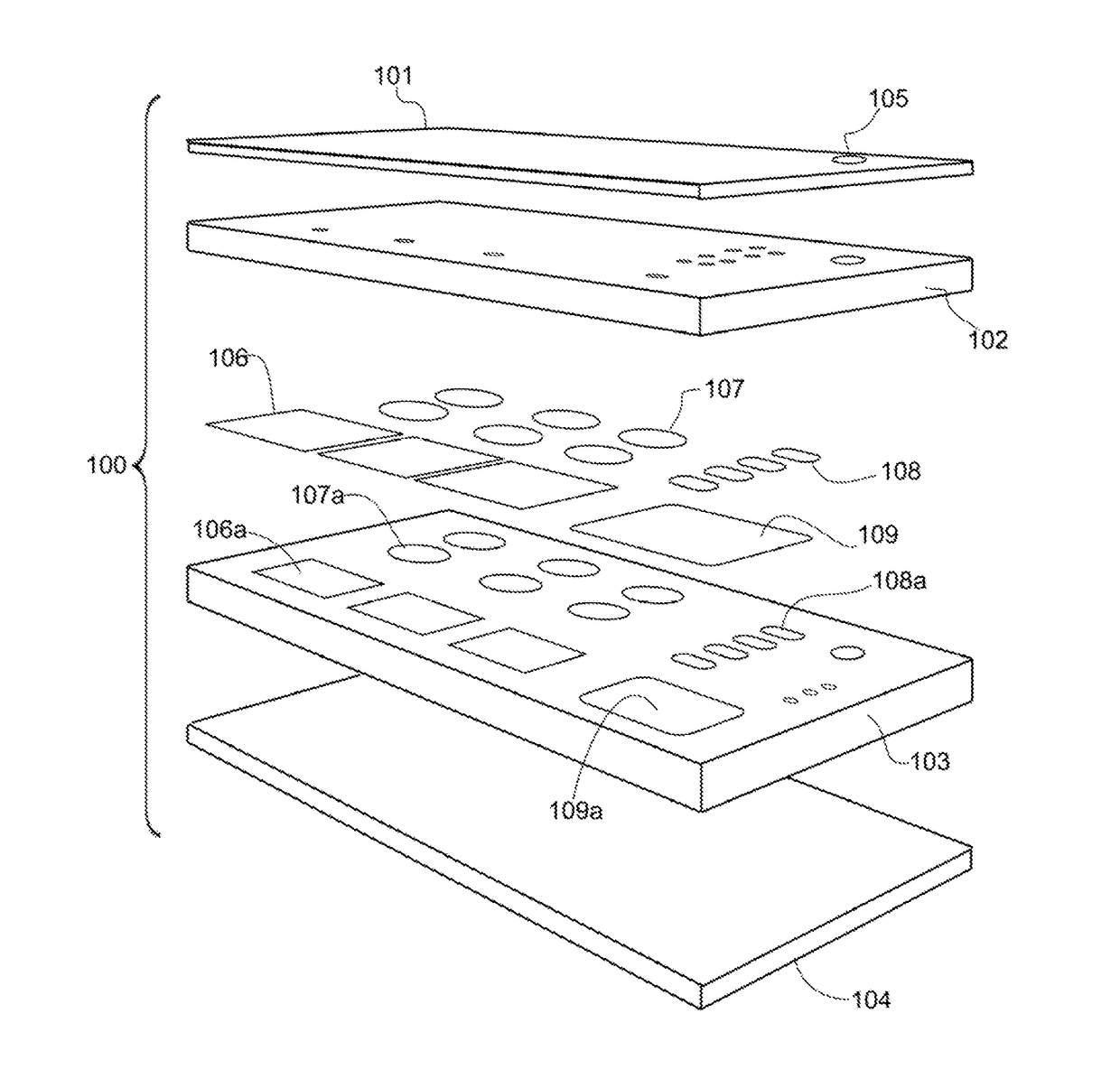 Fluidic circuits and related manufacturing methods