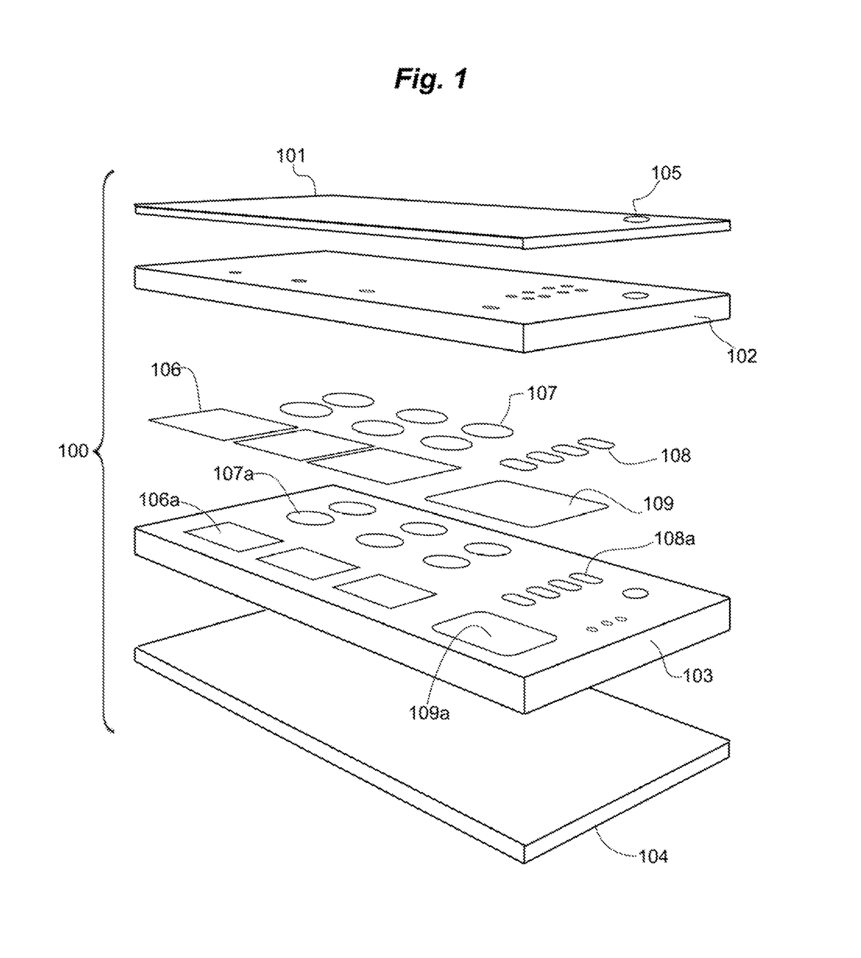 Fluidic circuits and related manufacturing methods