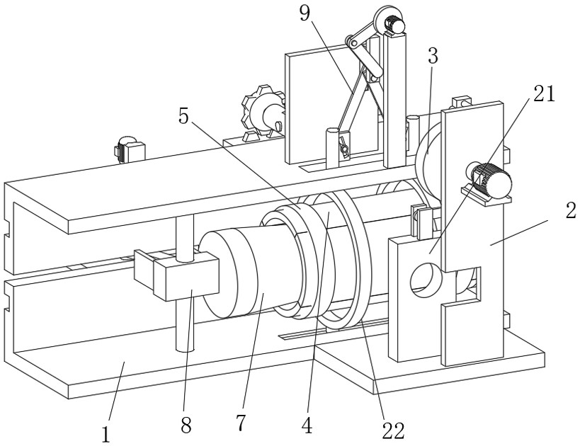 Winding equipment for halogen-free low-smoke flame-retardant polyolefin cable production and application method