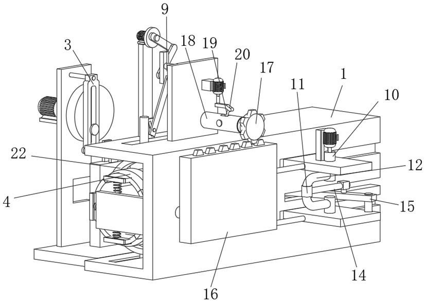 Winding equipment for halogen-free low-smoke flame-retardant polyolefin cable production and application method