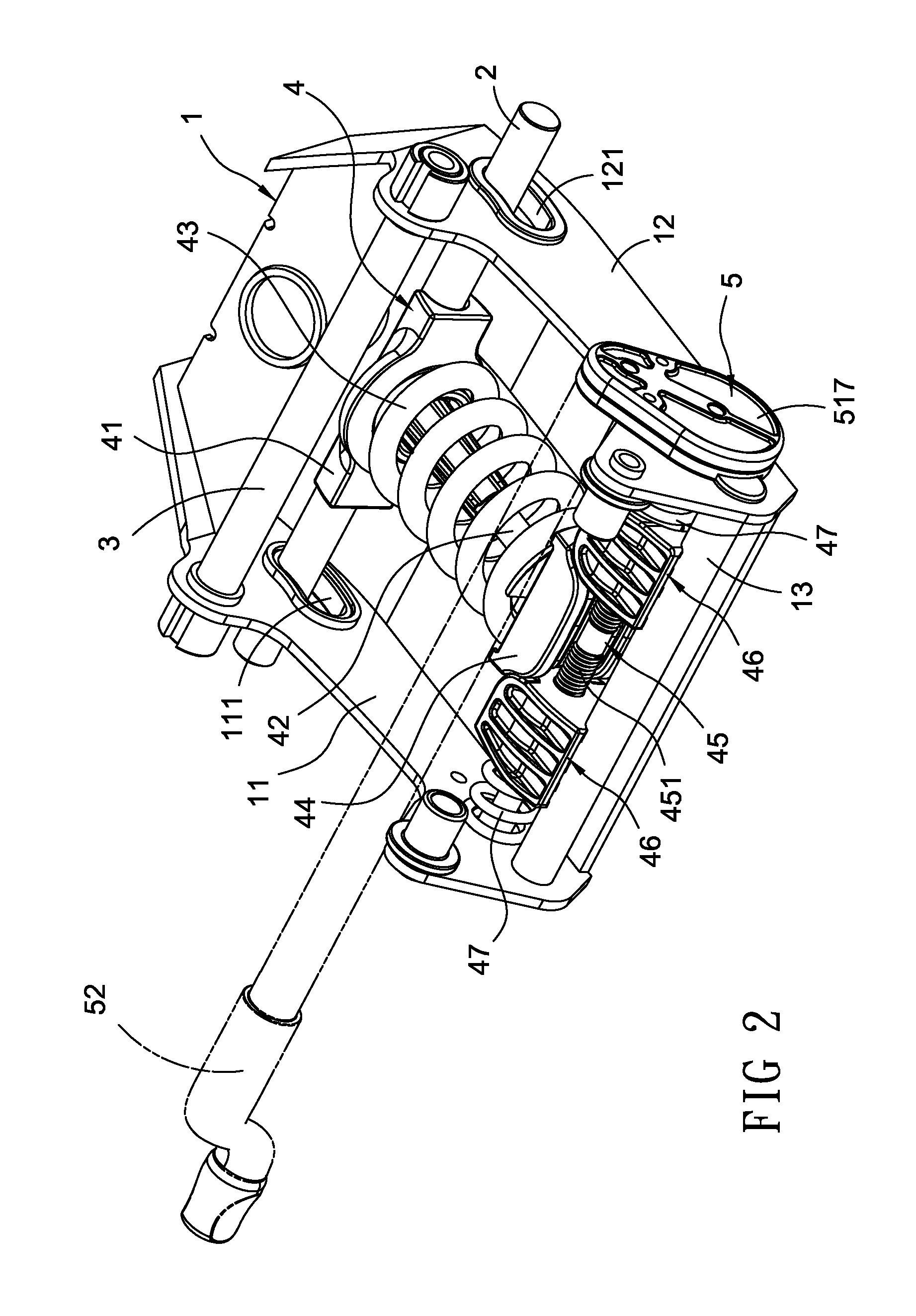 Flexible tilt adjustment device for a chair back