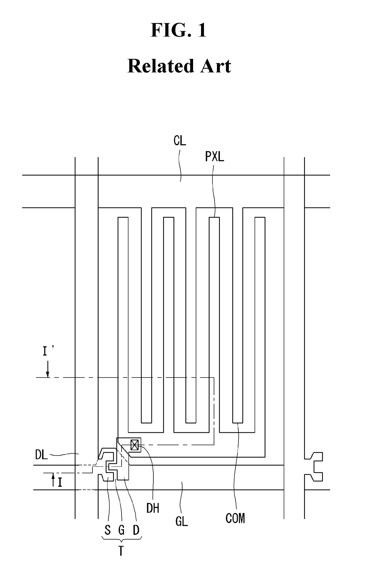 Thin Film Transistor Substrate Having Color Filter