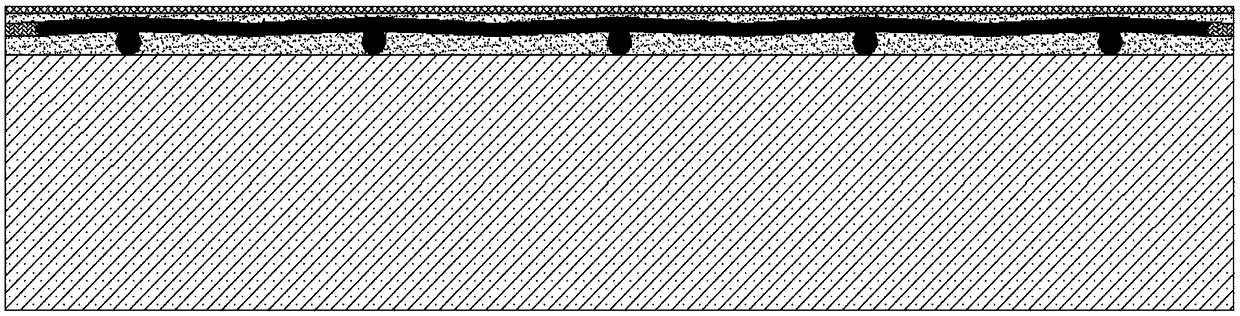 Preparation method of microvascular self-repairing coating layer