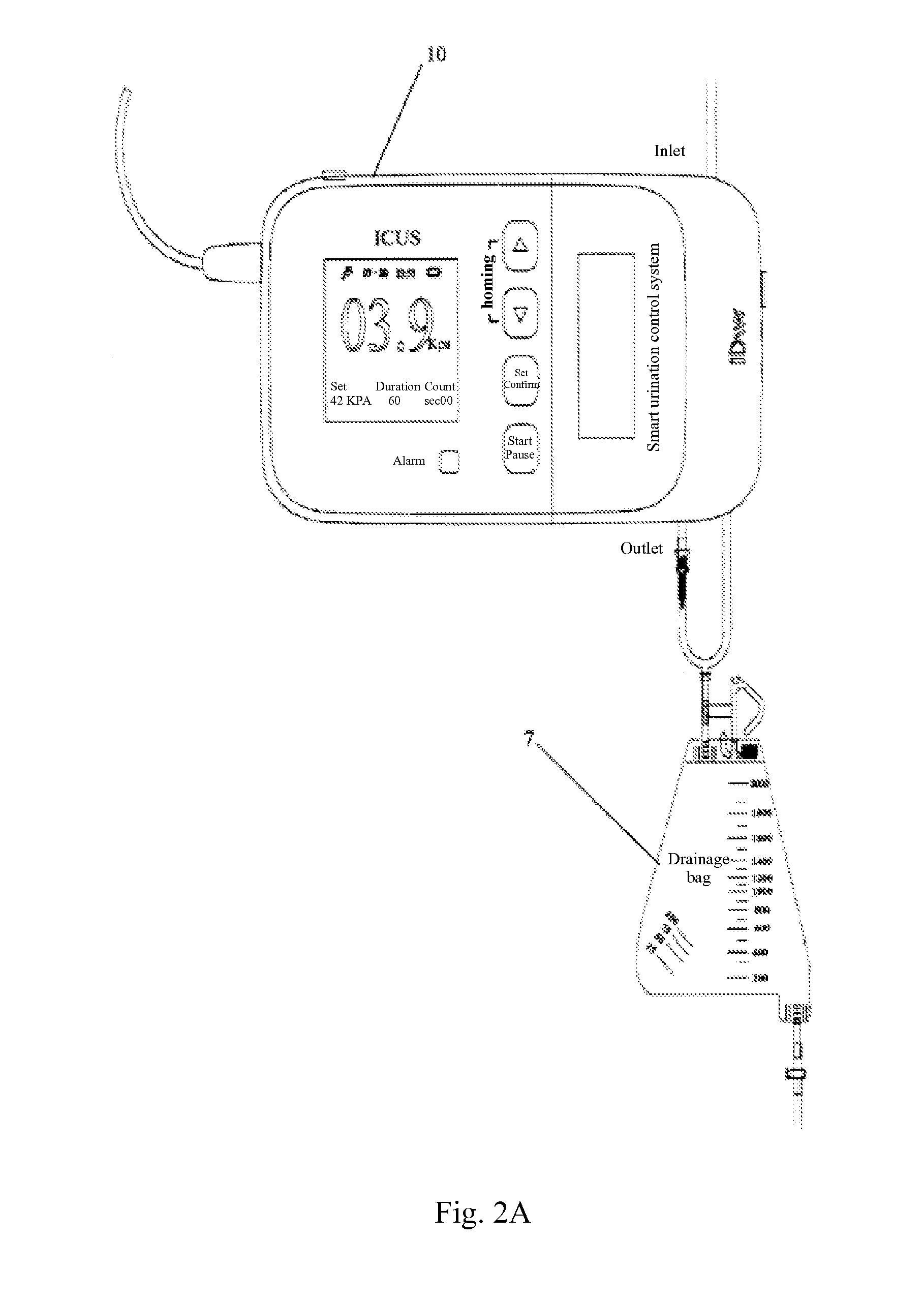 System and method for monitoring bladder and abdominal pressures, and bladder function recovery system