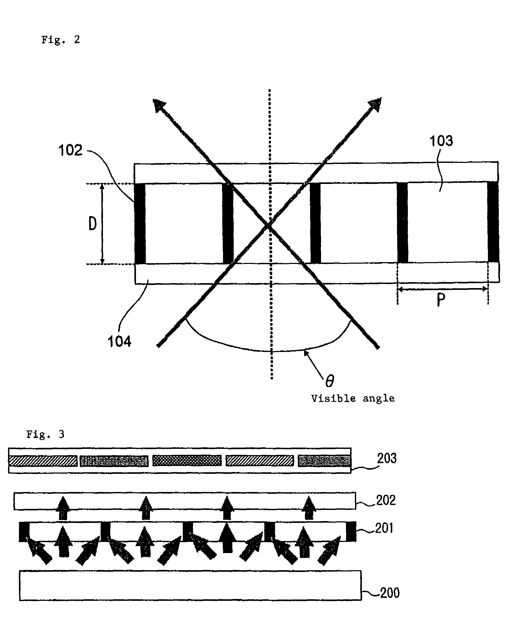 Optical element, and illuminating optical device, display device and electronic device using the same