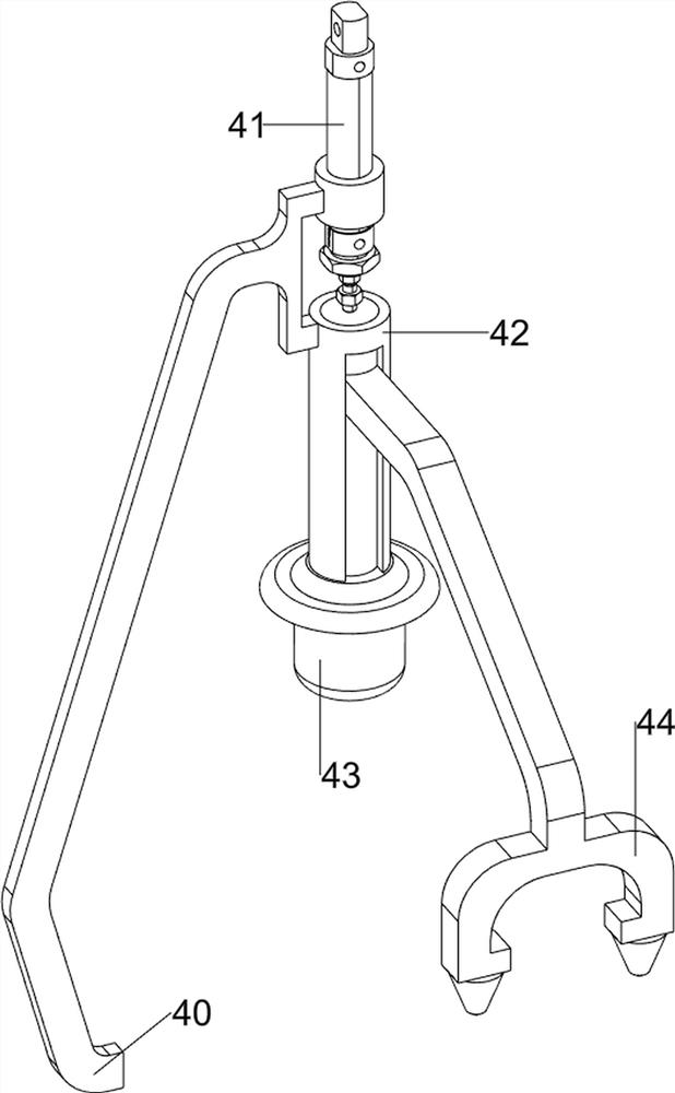 Household wood pier breaking device