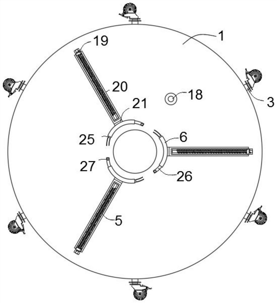 Measuring point coordinate processing device for three-dimensional seismic engineering exploration