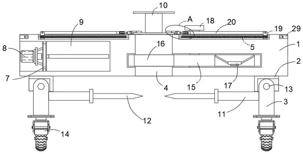 Measuring point coordinate processing device for three-dimensional seismic engineering exploration