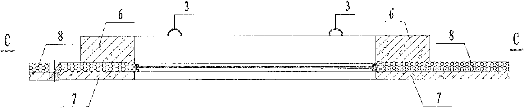 Prefabricated cast-in-place combination type superposed shear wall