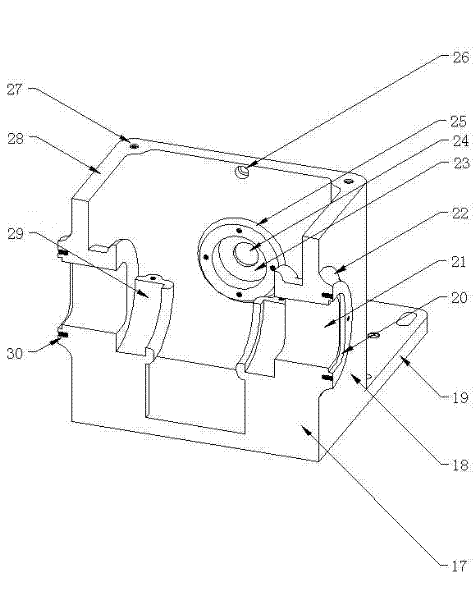 A two-way non-fixed distance push-off device