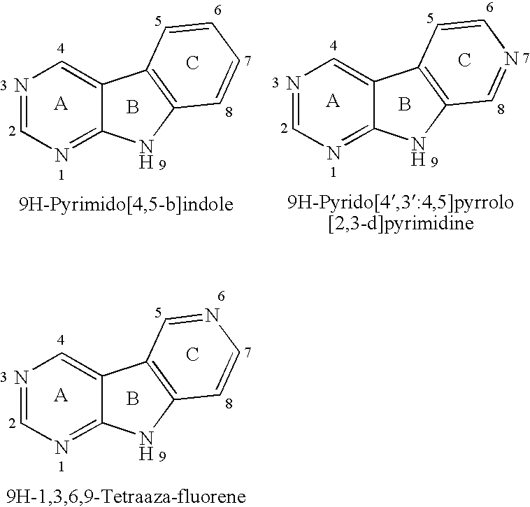 9H-pyrimido[4,5-B]indoles, 9H-pyrido[4',3':4,5]pyrrolo[2,3-D]pyridines, and 9H 1,3,6,9 tetraaza-fluorenes as CHK1 kinase function inhibitors