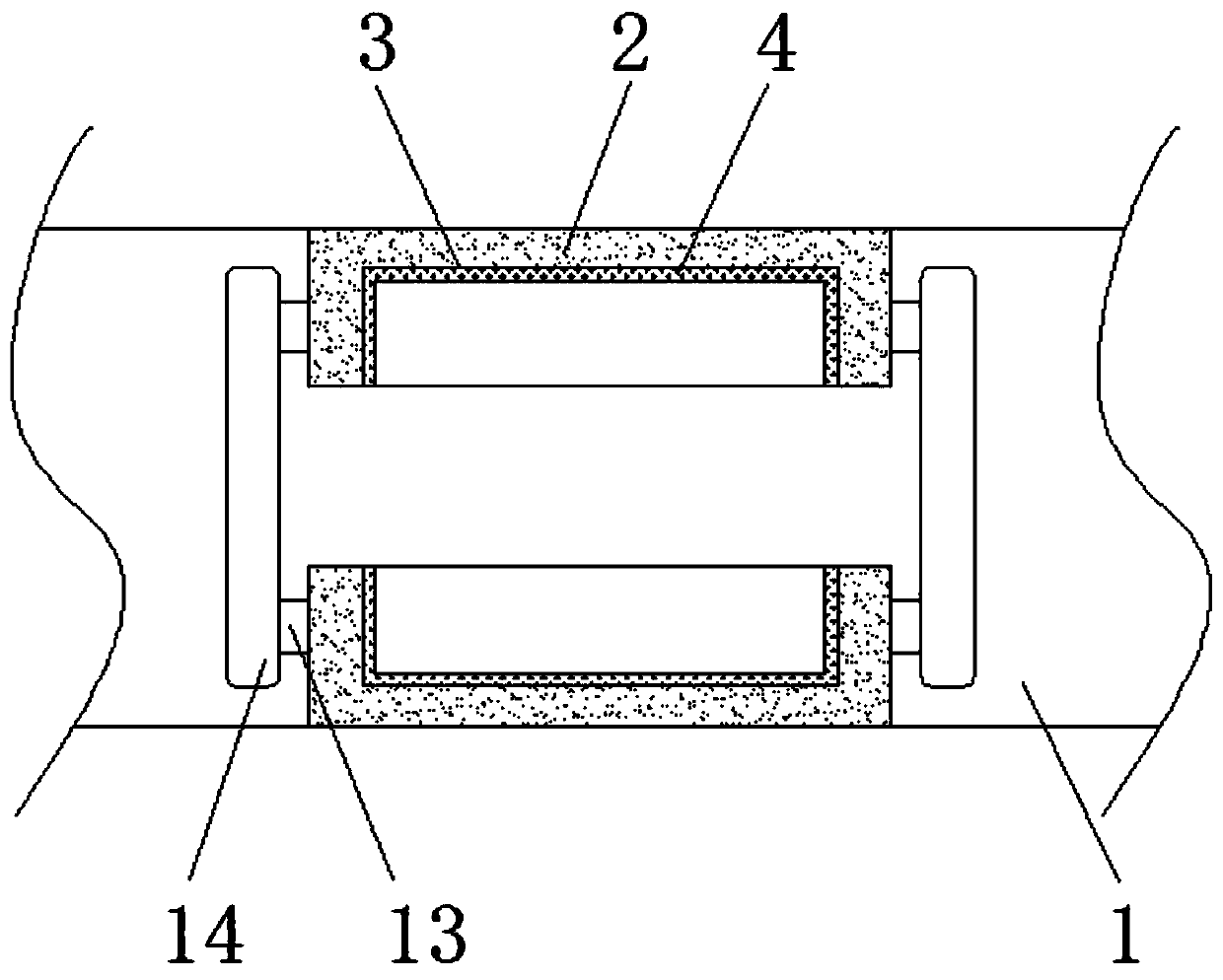 Instrument device for industrial water treatment