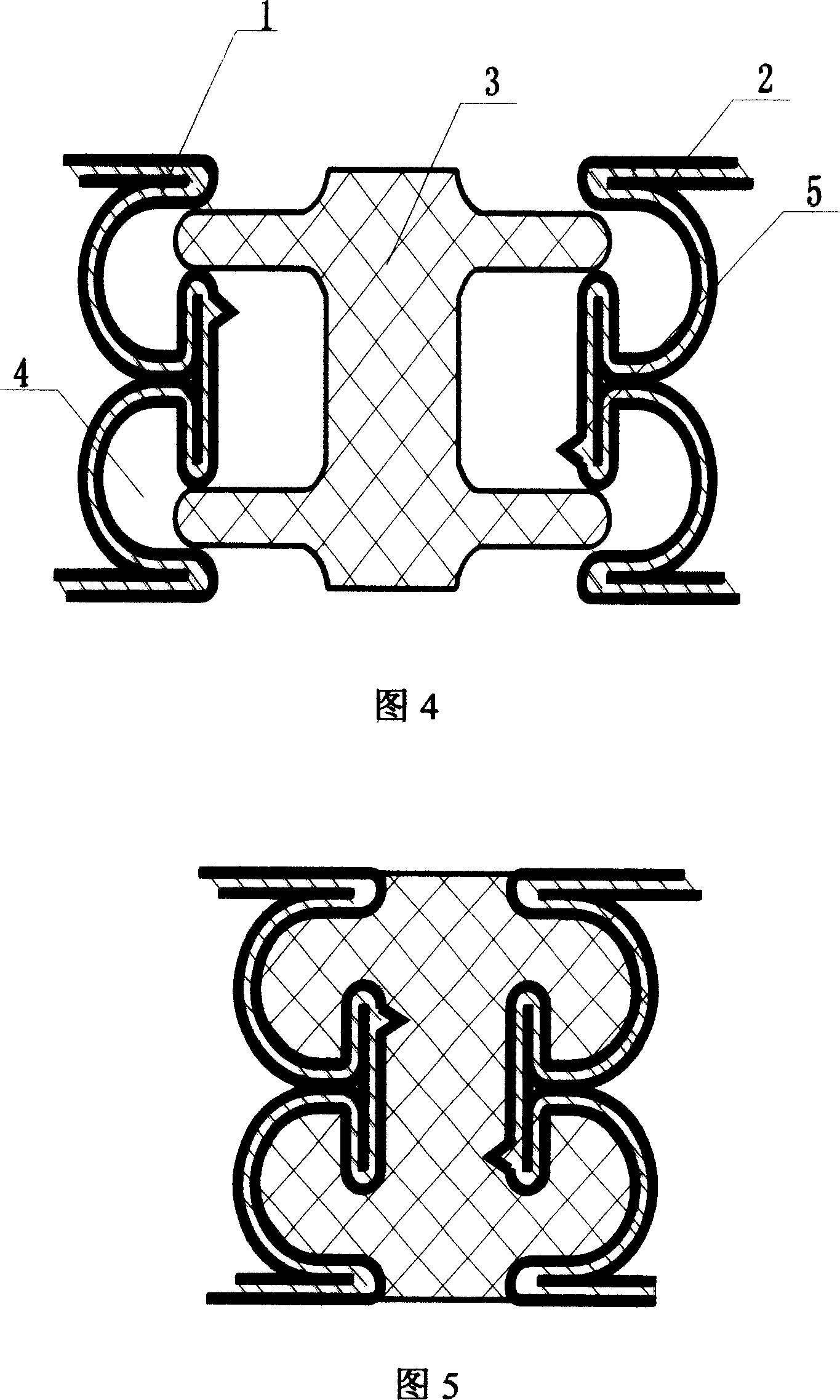 Method for making thermal-insulating steel door window profile