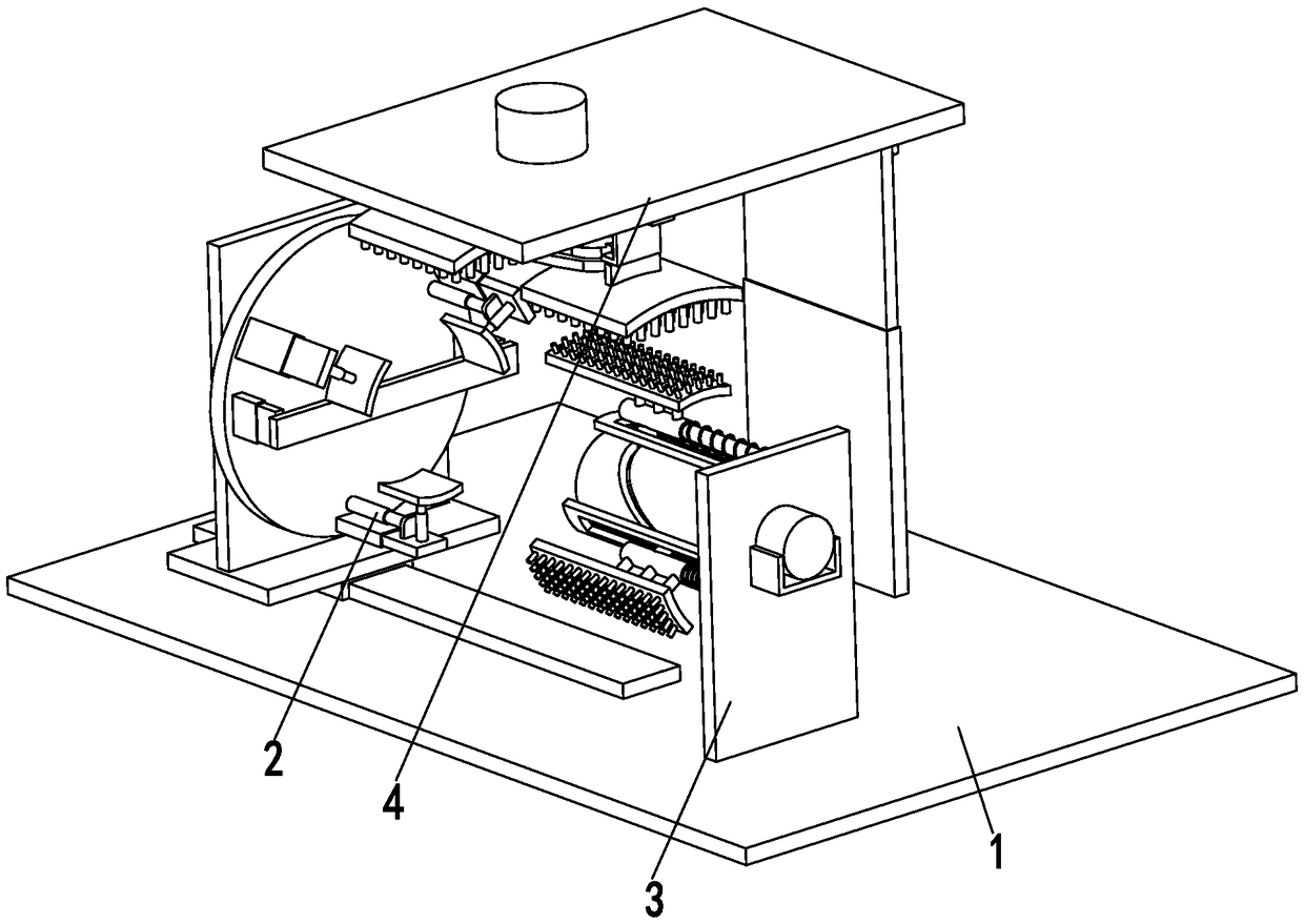 Workpiece grinding machine of numerical-control electric spark machine tool