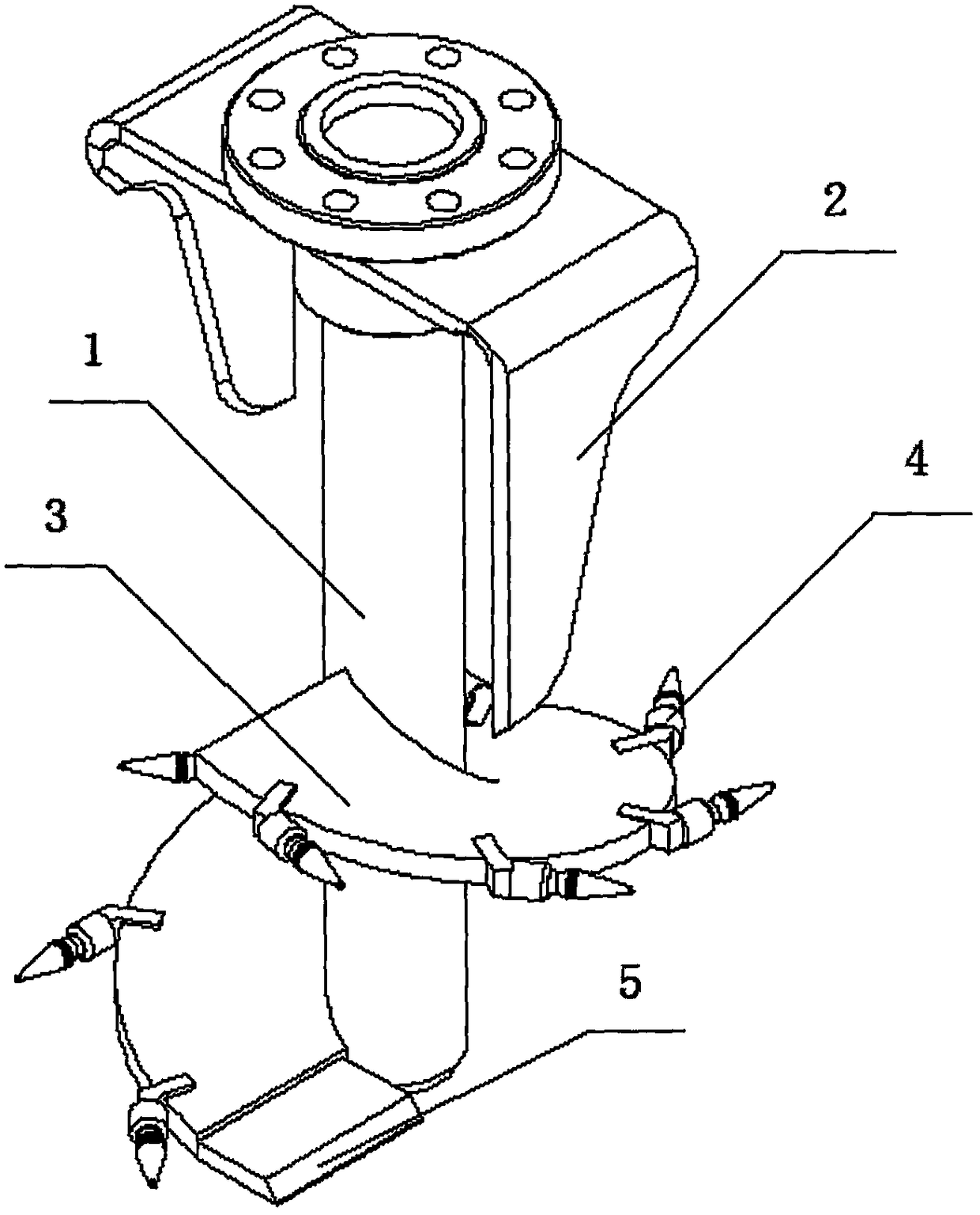 Rotary harrow drilling tool for deep ploughing and deep loosening device