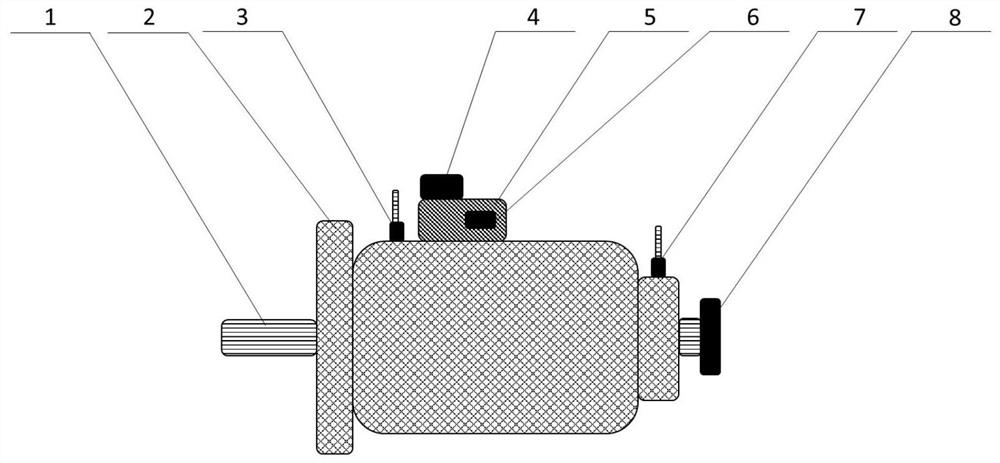 A pure electric commercial vehicle emt automatic transmission fault diagnosis processing system and method