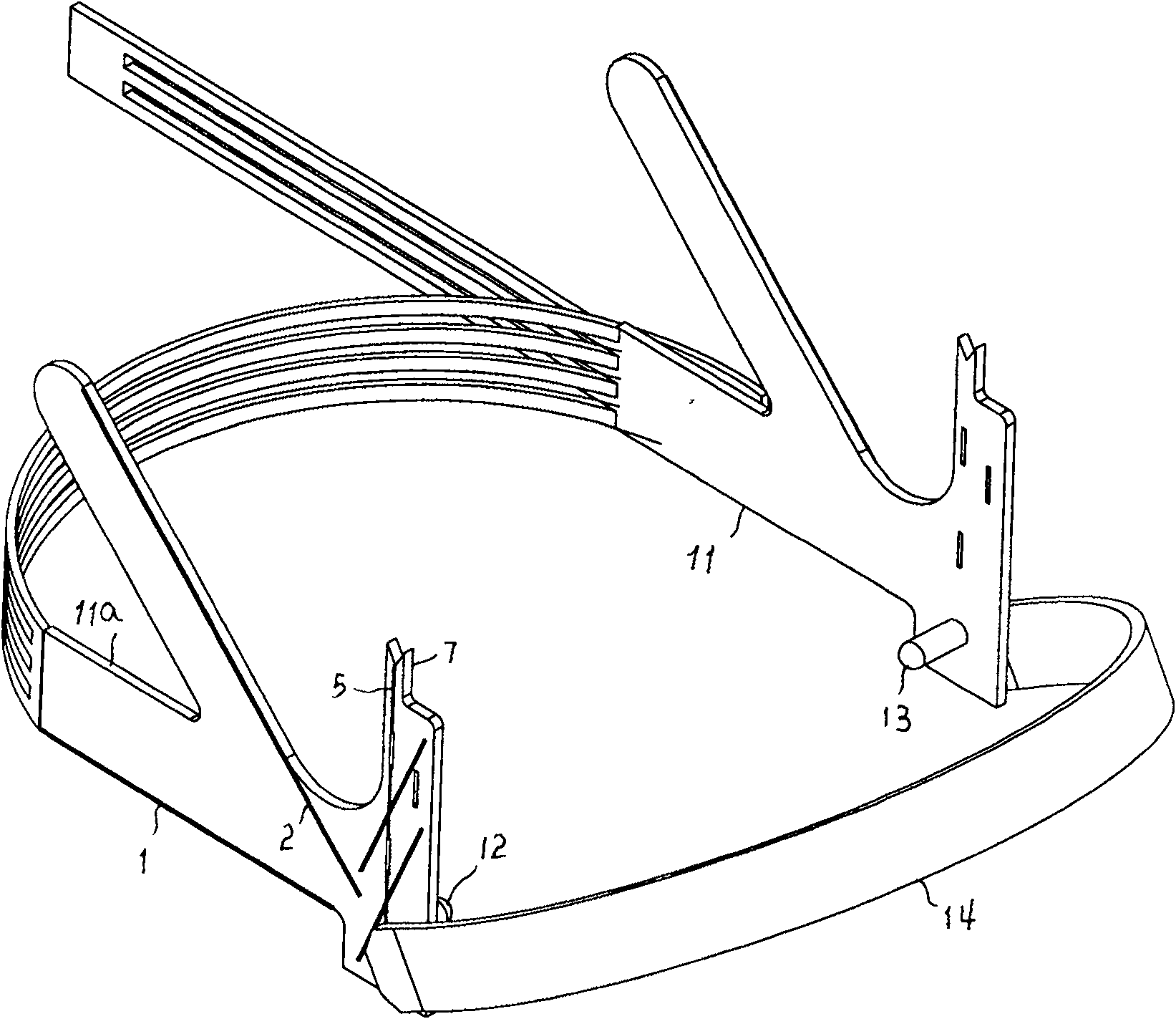 Skull surface precision locater