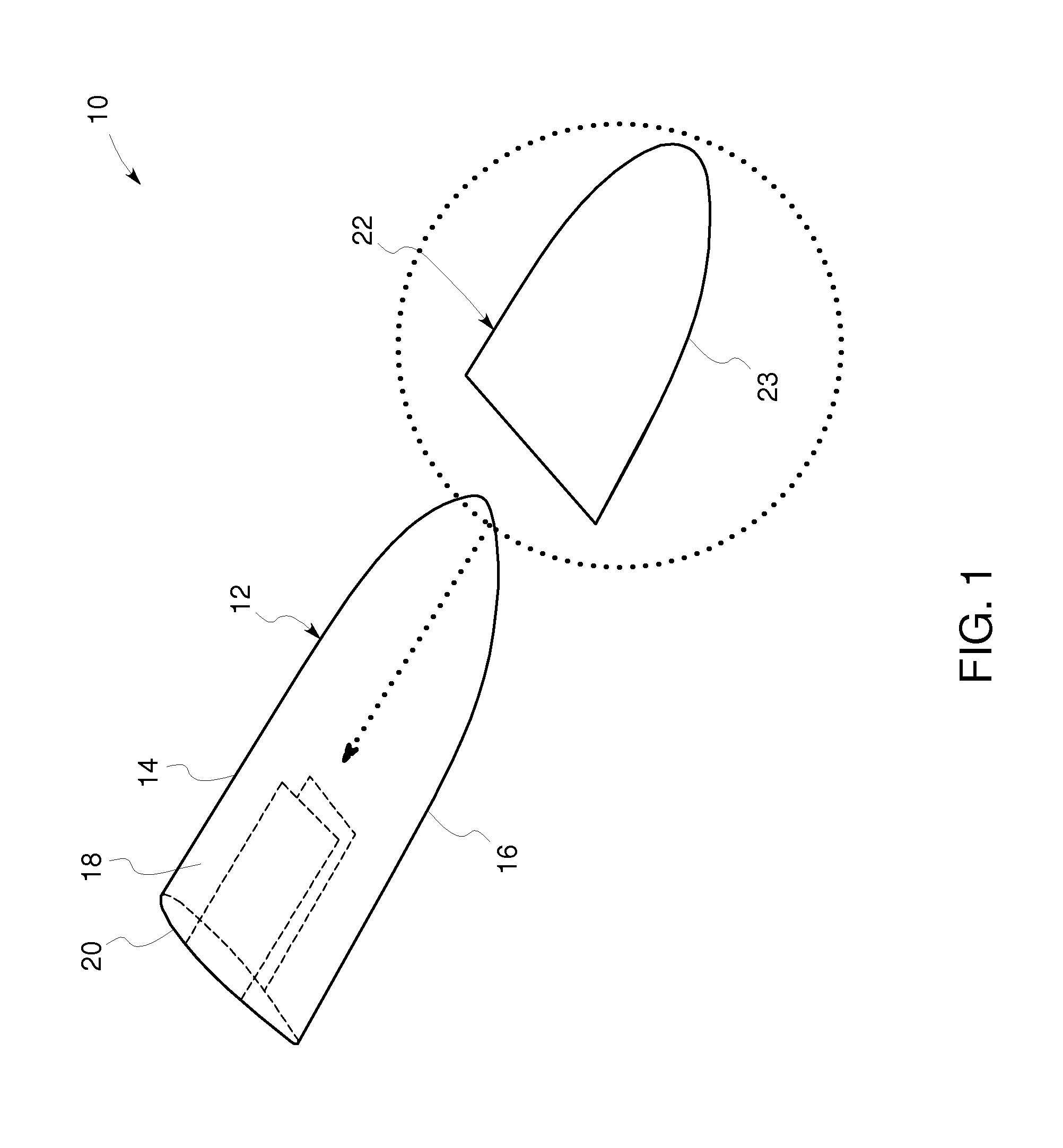 Transversal conduction lightning protection system