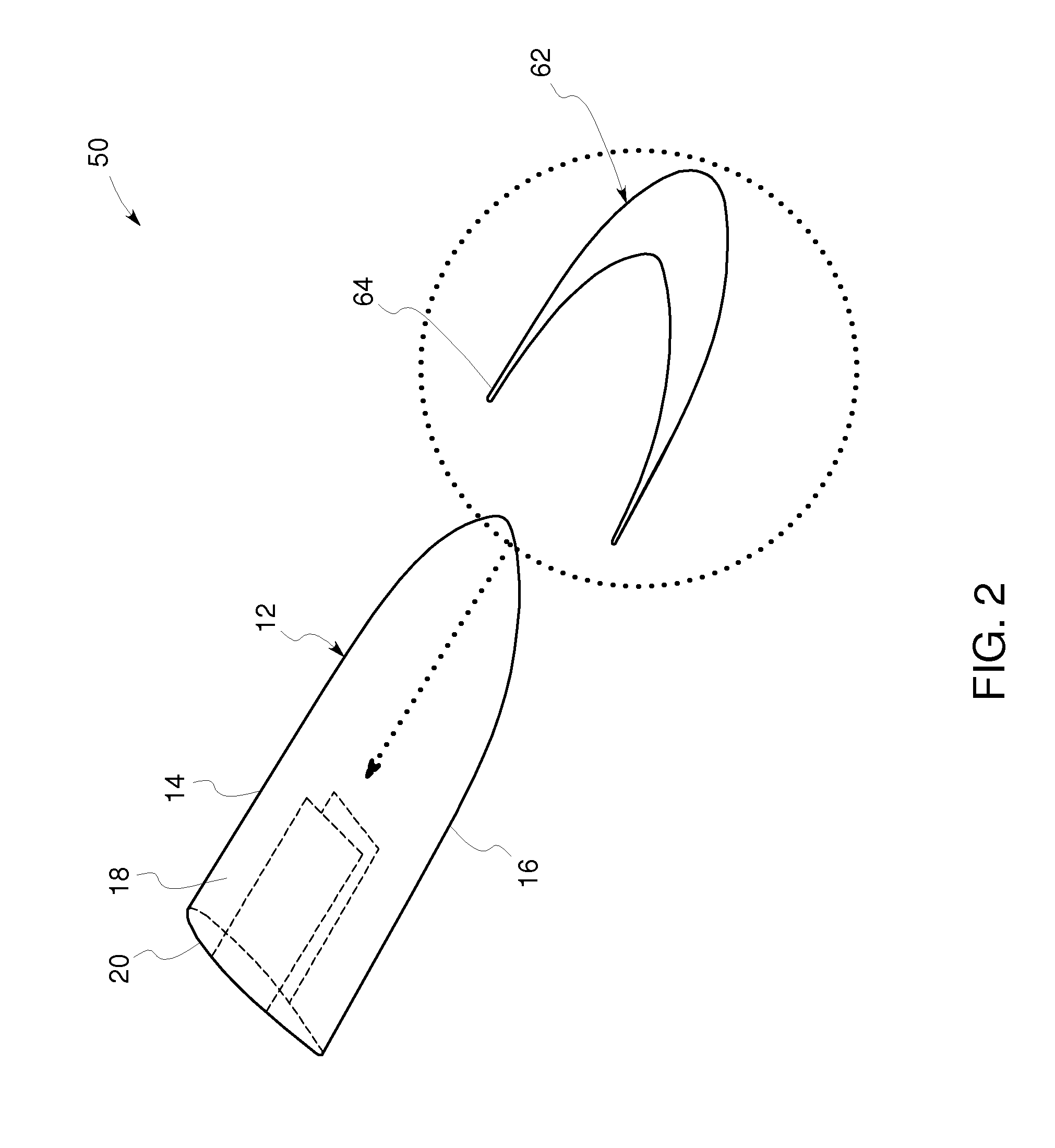 Transversal conduction lightning protection system