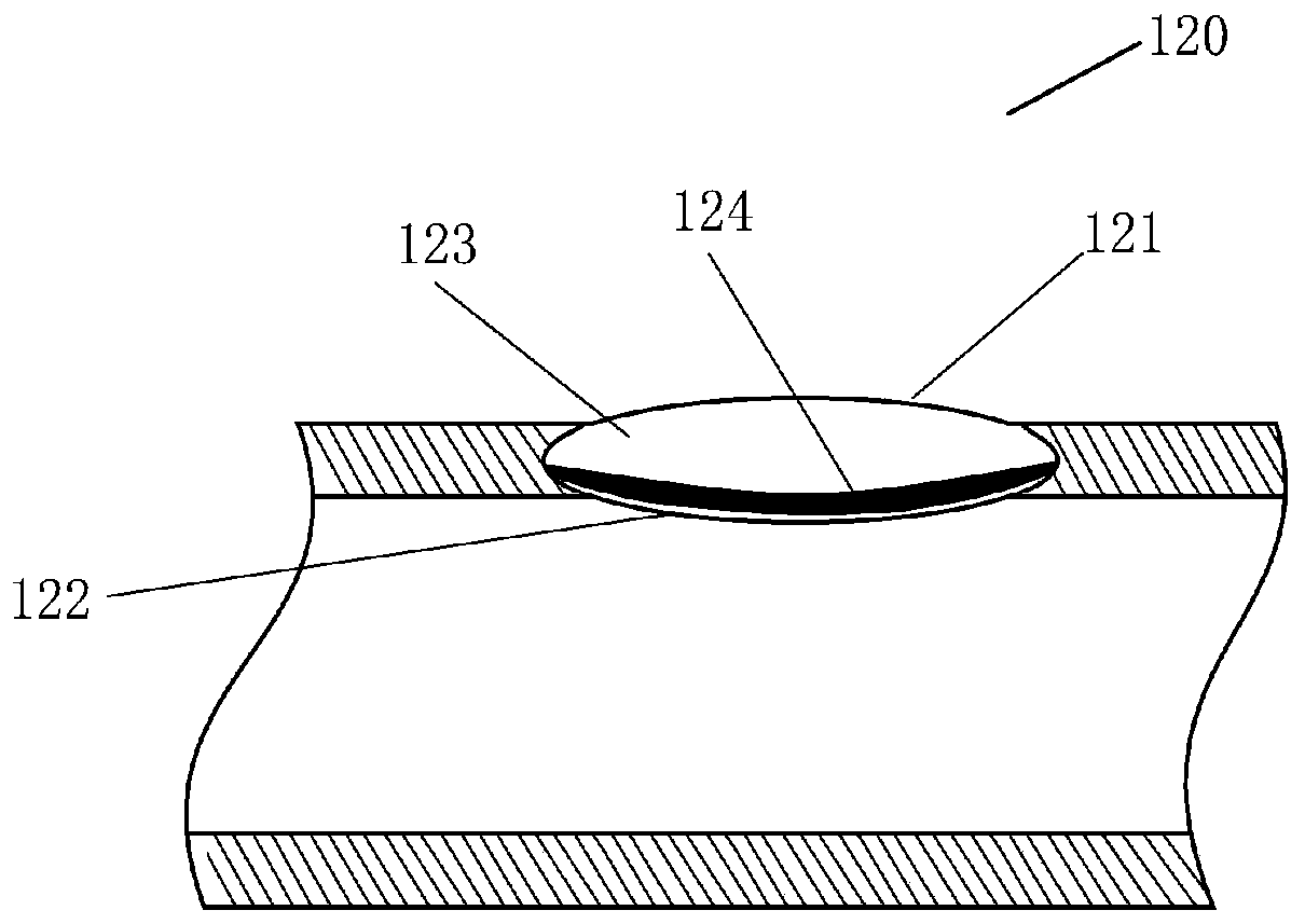 Breathing machine pipeline with temperature monitoring device