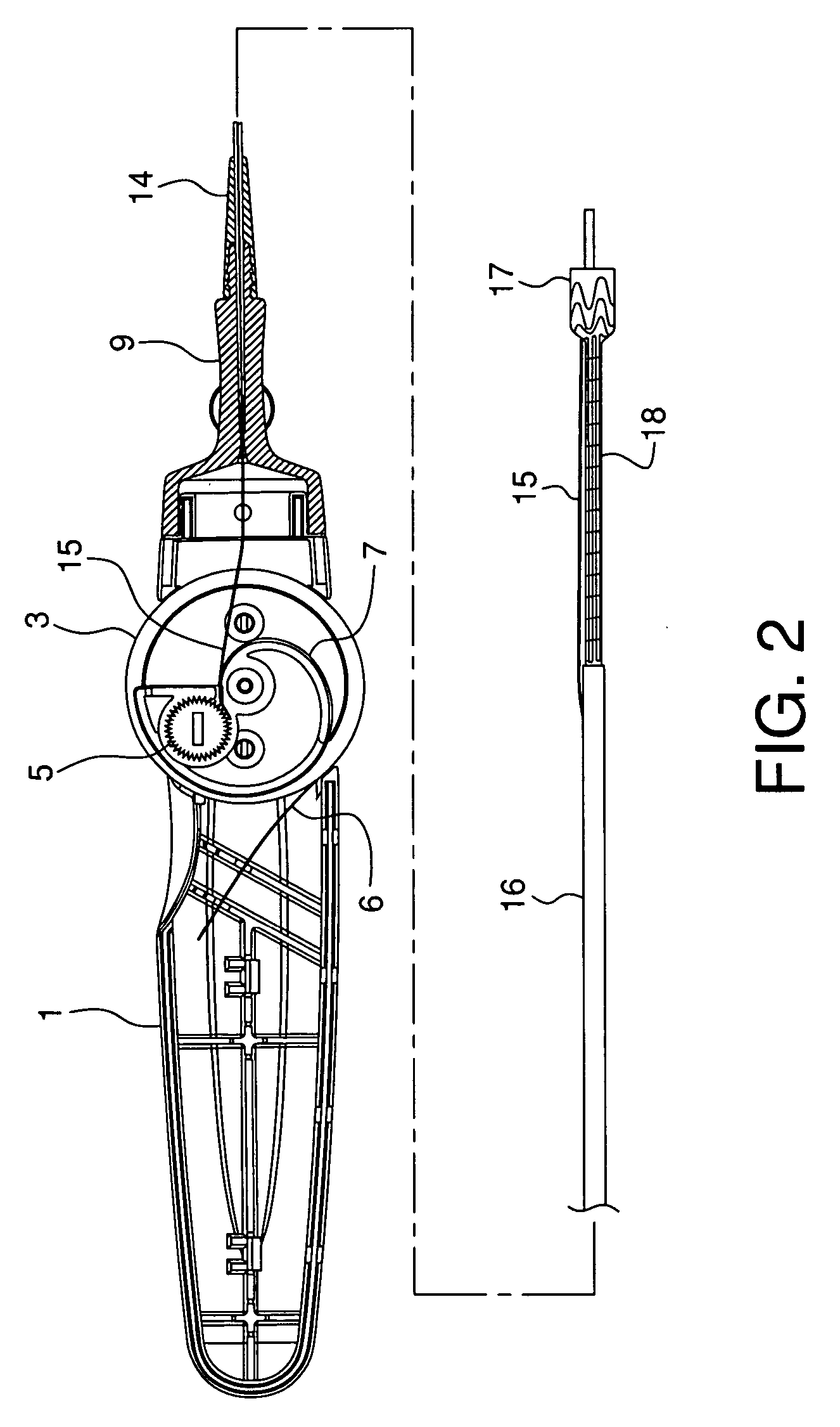 Device for deploying an implantable medical device