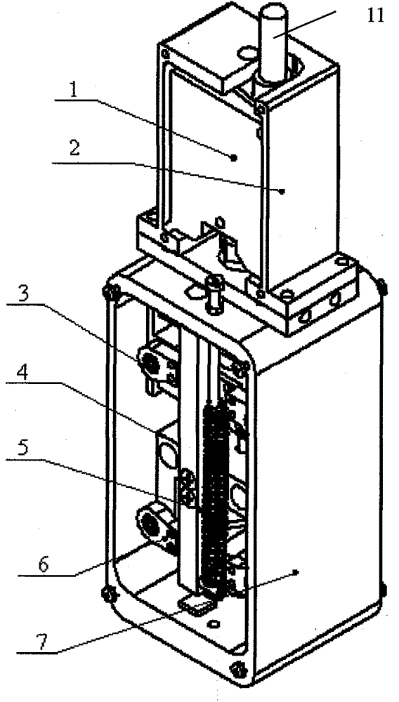 A drop weight deflection meter laser calibration device