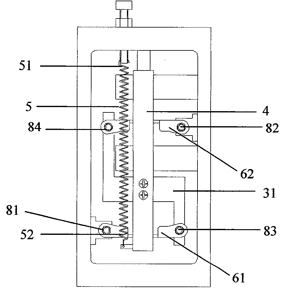 A drop weight deflection meter laser calibration device