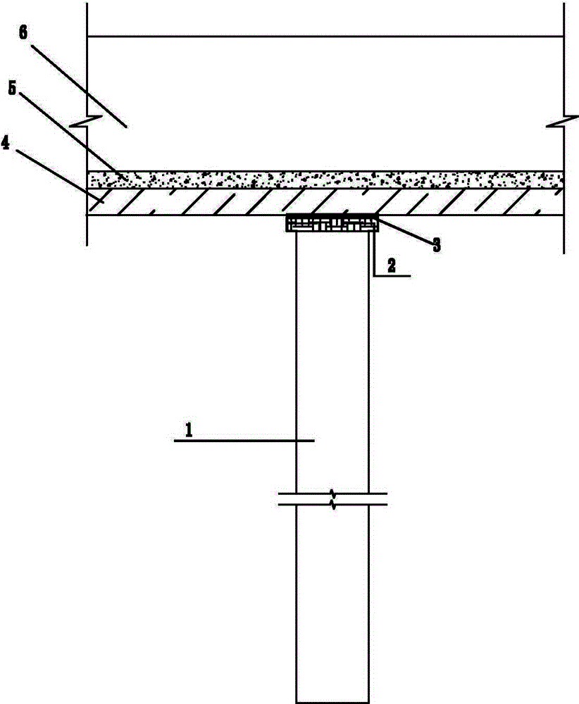 Method for enhancing bearing capacity of composite foundation and rigid pile thereof