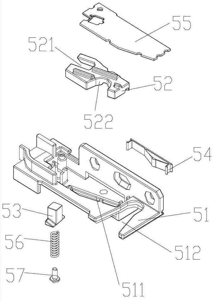 Inward falling sliding window