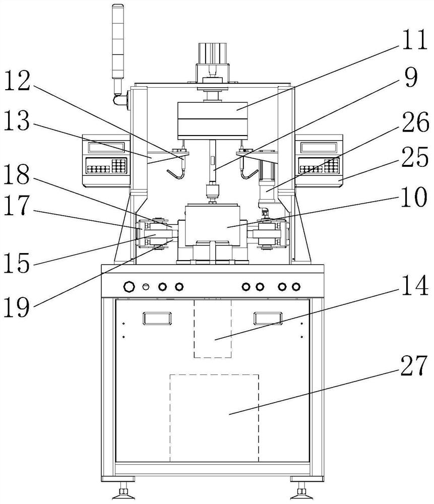 Bearing clearance measuring machine