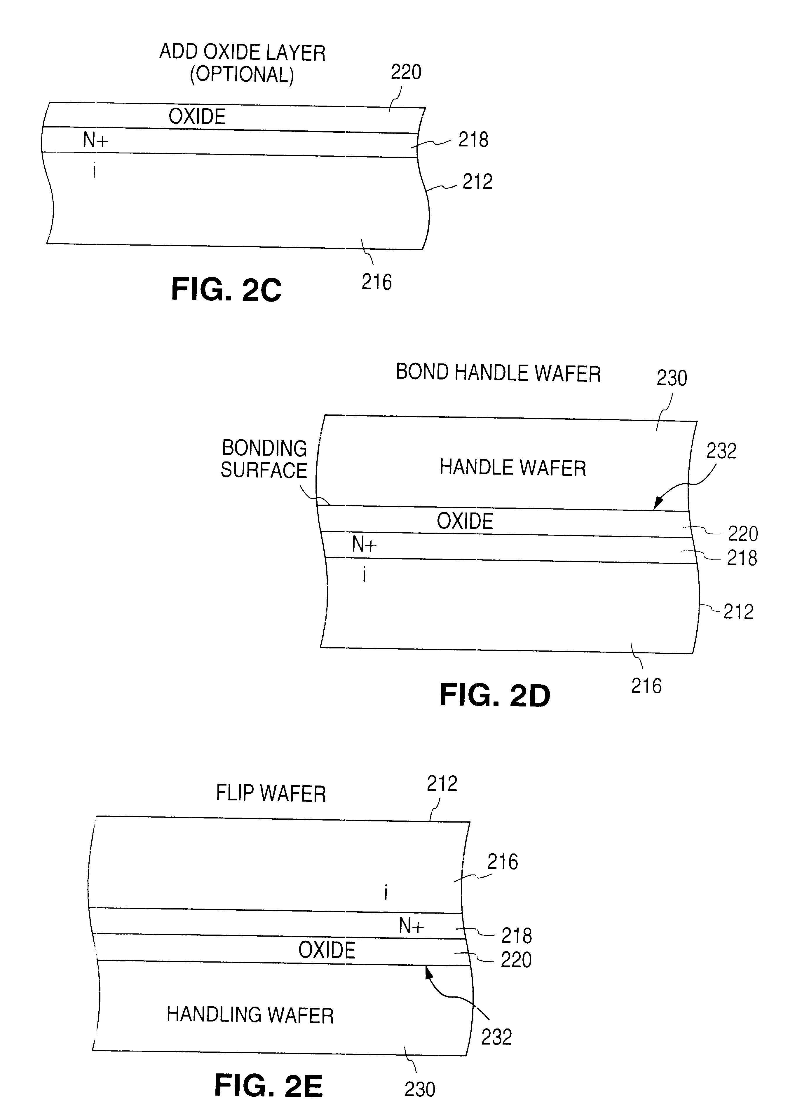 Process for producing an isolated planar high speed pin photodiode with improved capacitance