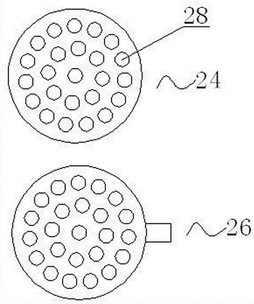 Dustproof double-mouth eyewash equipment used in laboratory