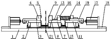 A kind of cutting device of pearl cotton