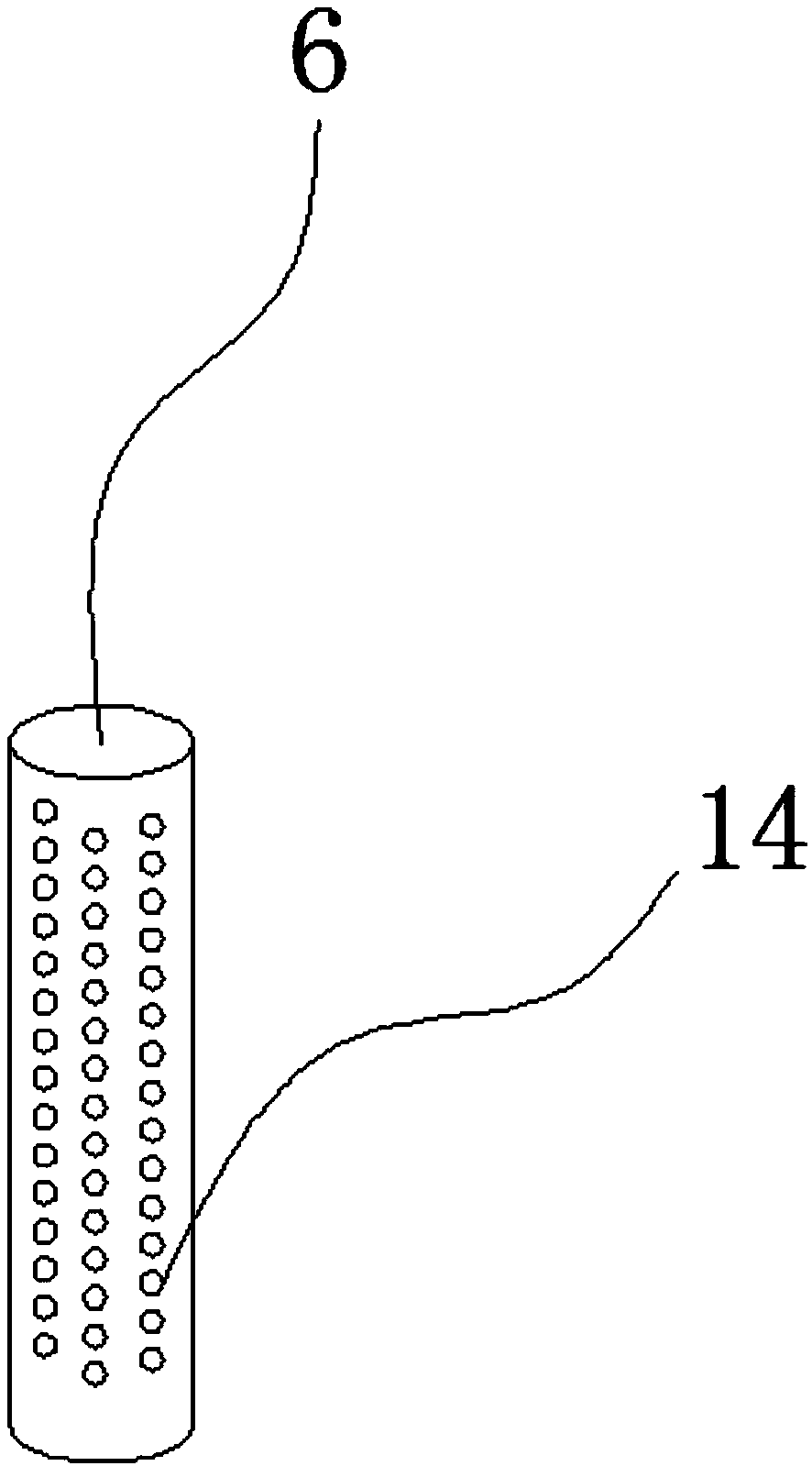 Non-contact heating spray drying device