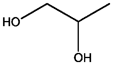 Use of propylene glycol to control the degree of heat -induced foam generation a food system