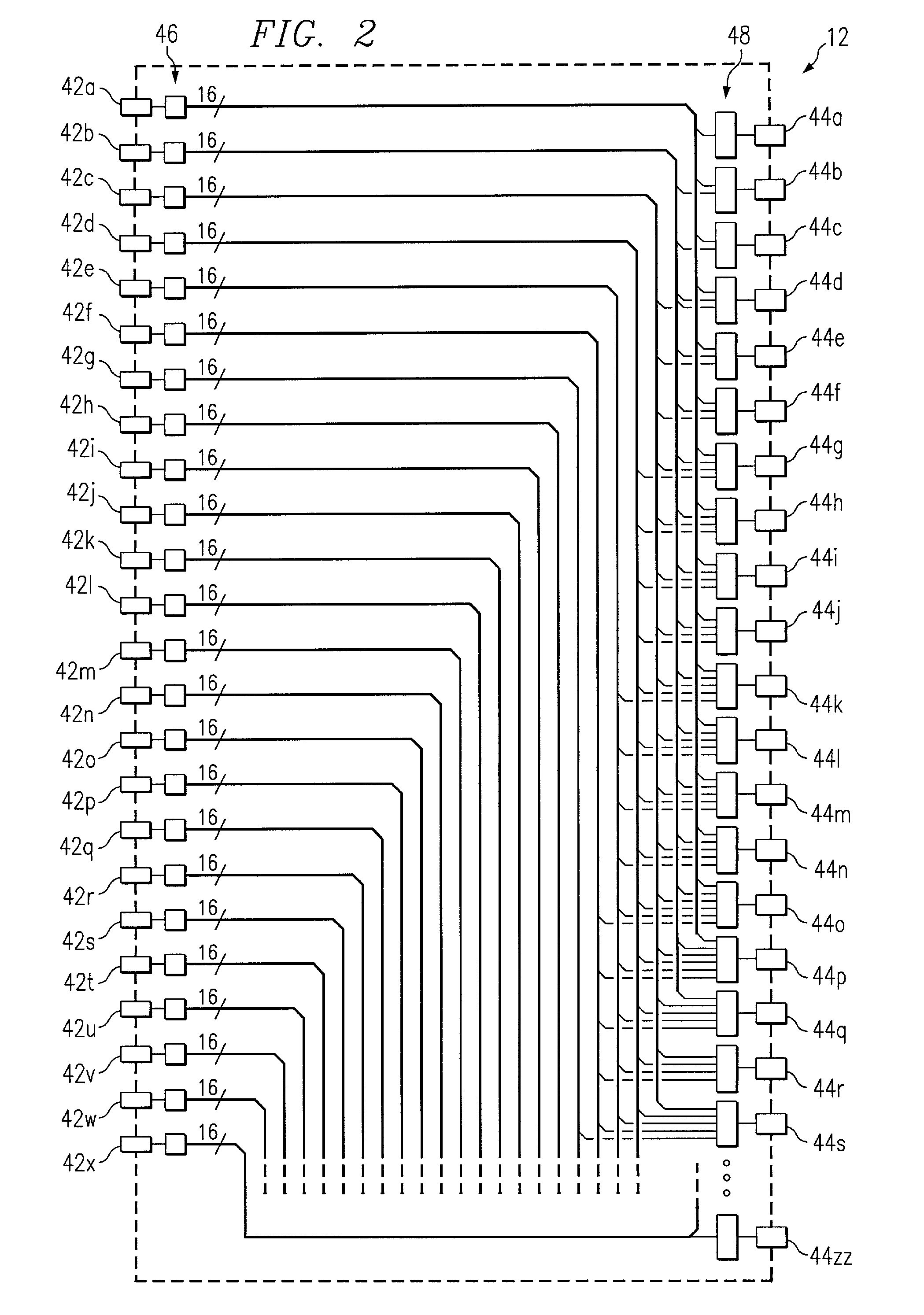 Method and system for distributing data communications utilizing a crossbar switch