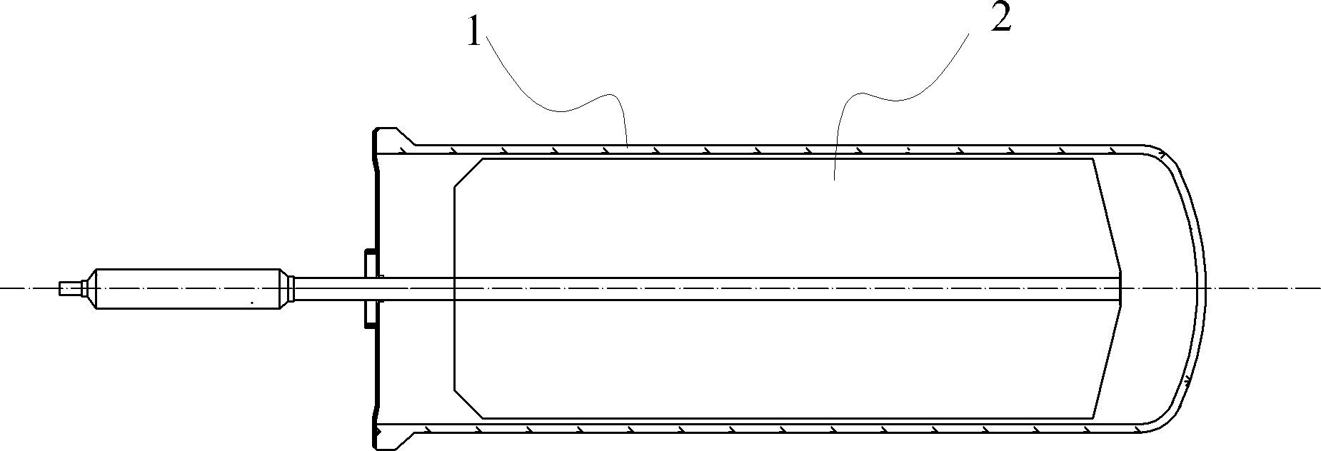 Method for controlling stagnation temperature of solar vacuum tube