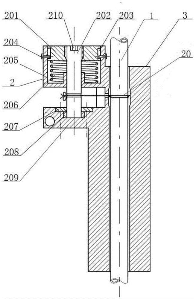 Organic pollution water sample pump nozzle sampler